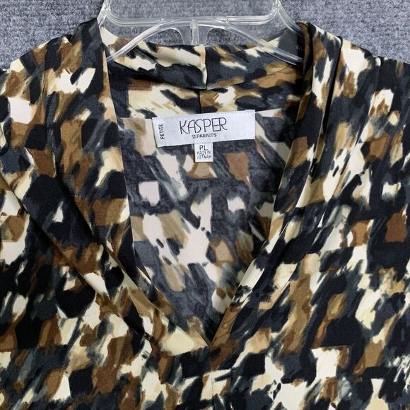 Kasper Petites Separates Women PL  Animals Type Print NWT Sleeveless - Picture 5 of 8